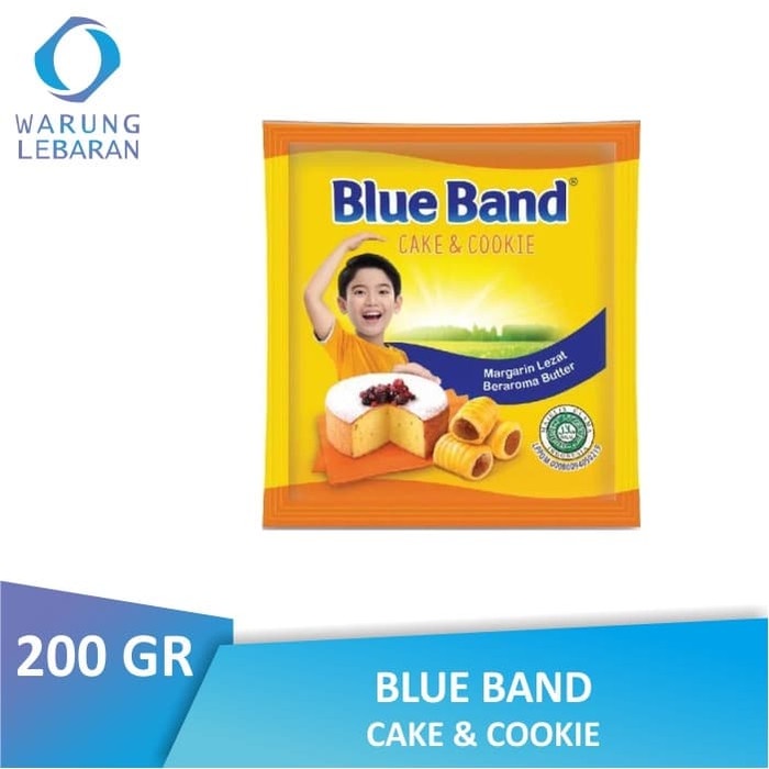 

butter-mentega- pack blue band cake & cookie sachet 200 gr | blueband -mentega-butter.