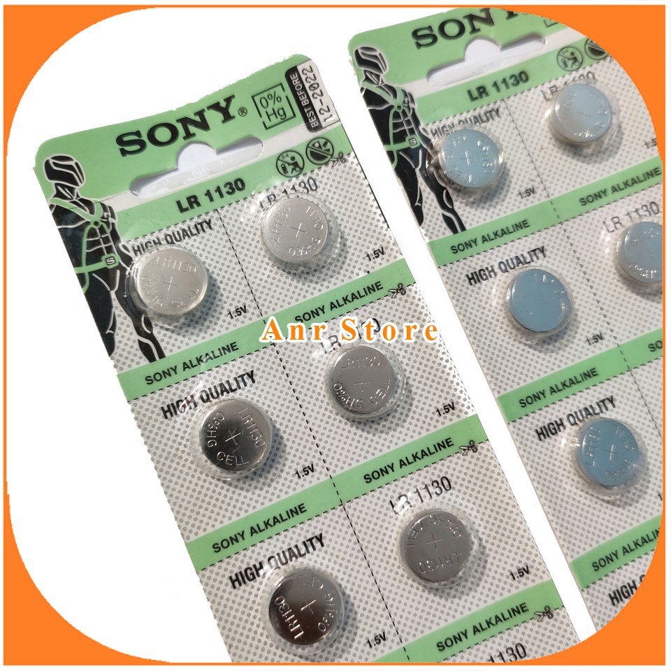 Batu Baterai Batrei Sony LR1130 Sony AG10 LR54 isi 10 Butir