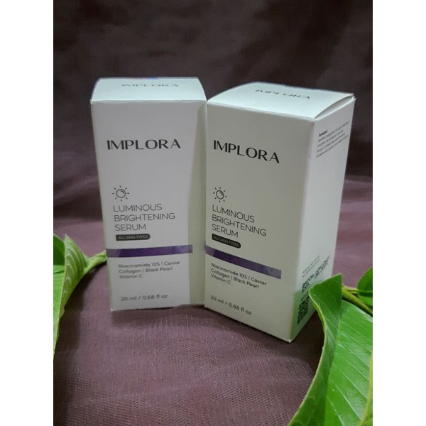 implora serum/serum implora luminous brightening