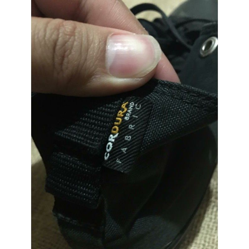 Converse Hi black cordura dengan box asli