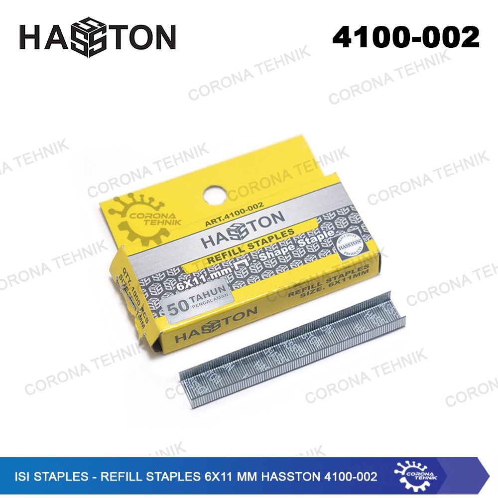 Hasston 4100-002 - Isi Staples - Refill Staples 6x11 mm