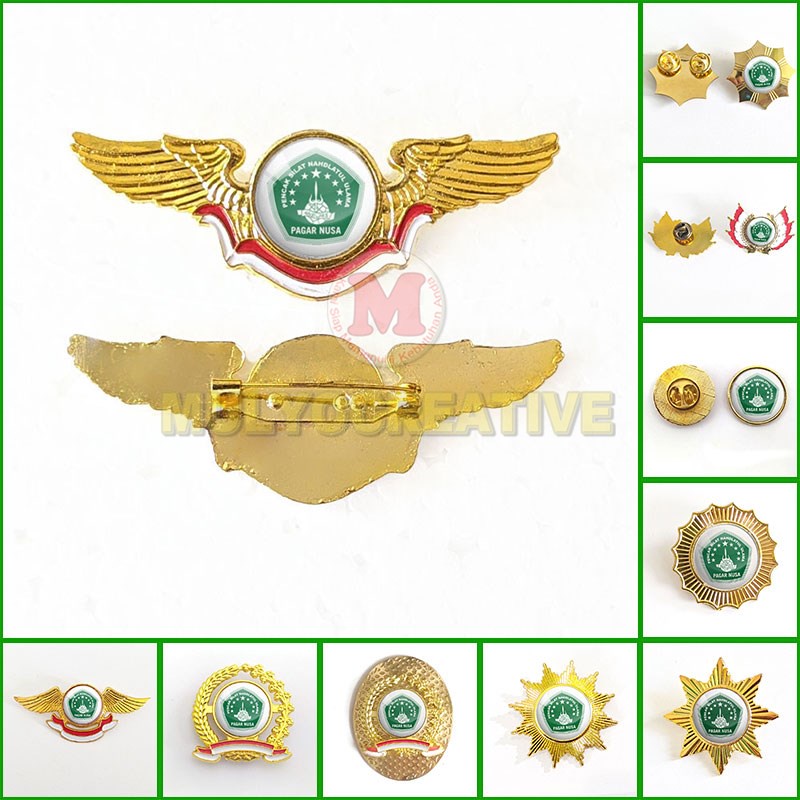Pin Pagar Nusa Pin Bros Wing Logo Pagar Nusa