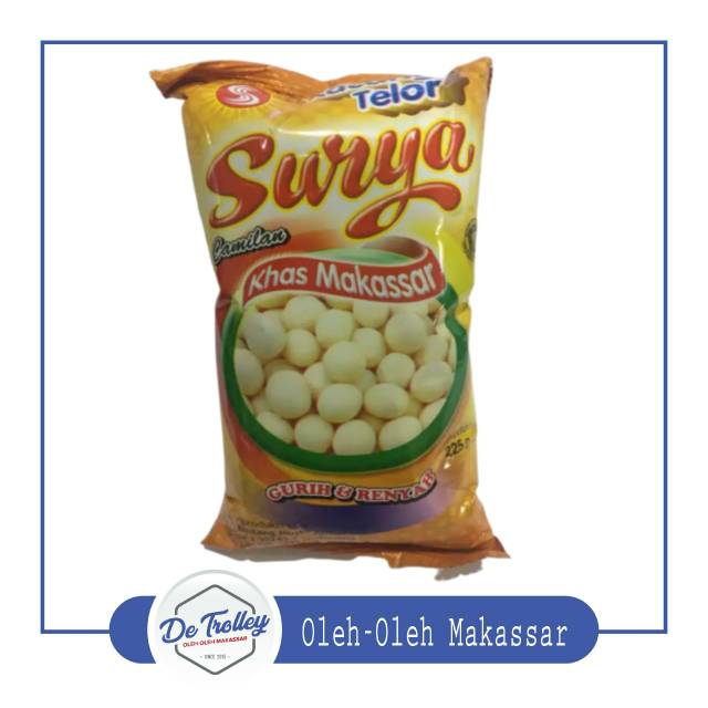 

Kacang Telur Surya 450Gram Khas Makassar