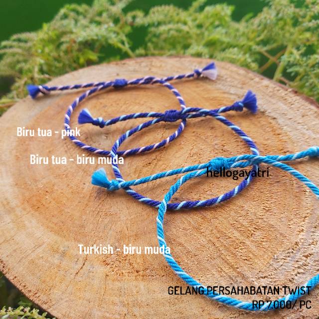 GELANG PERSAHABATAN Twist