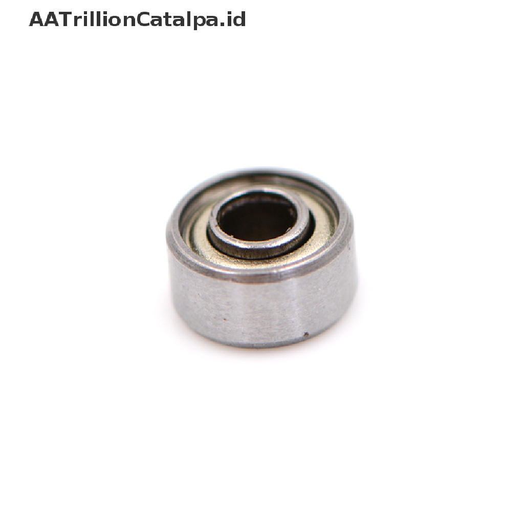 Aatrillioncatalpa 10pcs 693ZZ Bola Bearing Miniatur Bahan Baja Karbon Ukuran 3x8 X 4mm