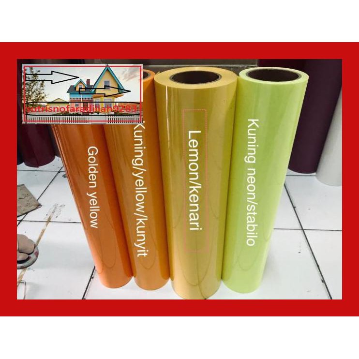 

4Tr7Fy60- (Khusus Rollan)Polyflex Pvc Korea Warna Normal - Putih Y89Yjt78-