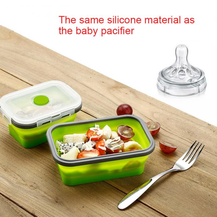 ACEBON Kotak Makan Foldable Healthy Bento Lunch Box Eco Friendly 800ml - TN99