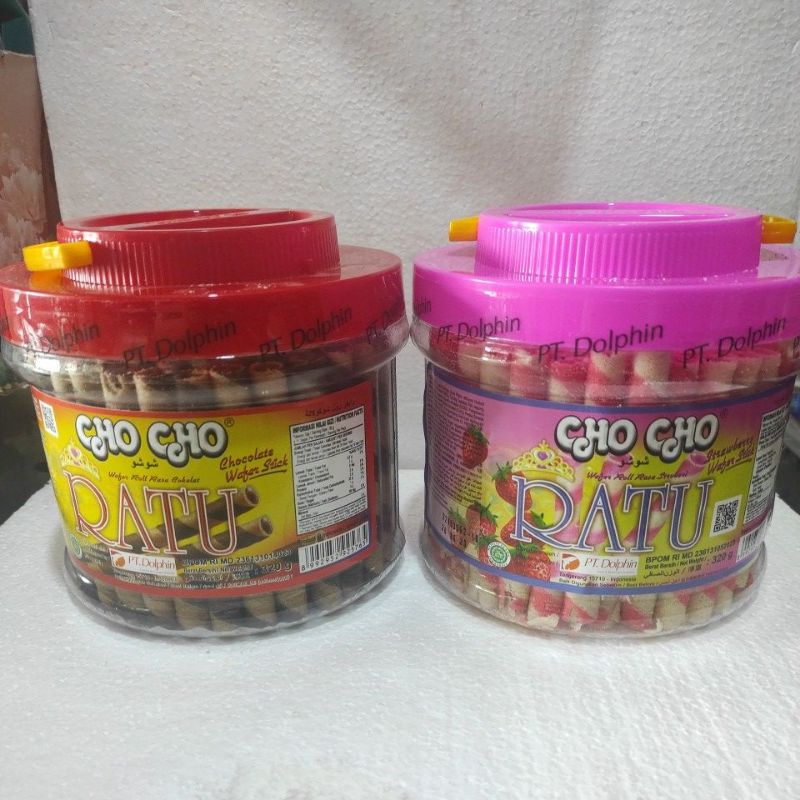 

Ratu Coklat Wafer Stik Toples 320 gram