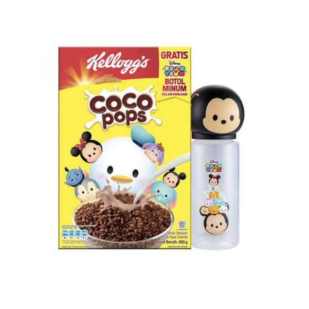 KELLOGS Coco Pops free Tsum Tsum Bottle water