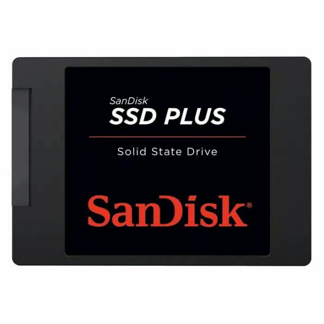 SanDisk SSD Plus 480GB SATA - SDSSDA-480G - Black