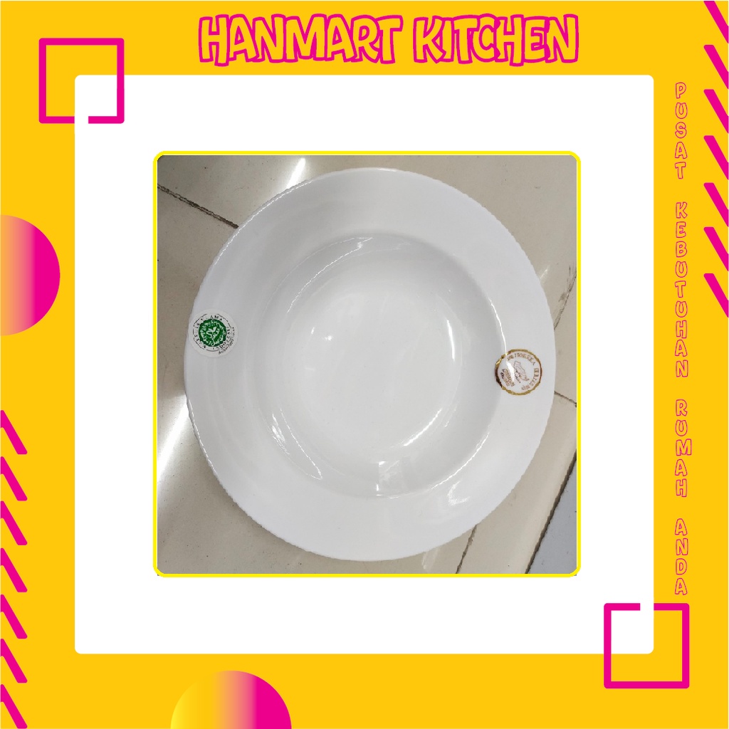 Piring pasta 9 putih horeka golden dragon