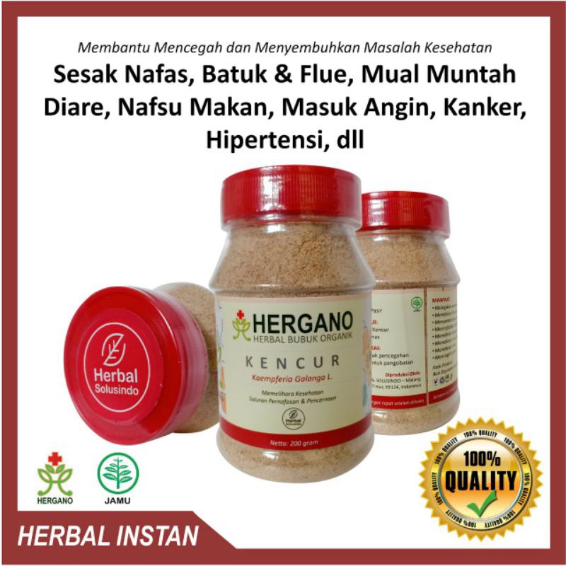 

Jamu Instant Jahe, Kunyit, Temulawak, Kencur kering siap seduh/Bubuk instant/hergano serbuk instant