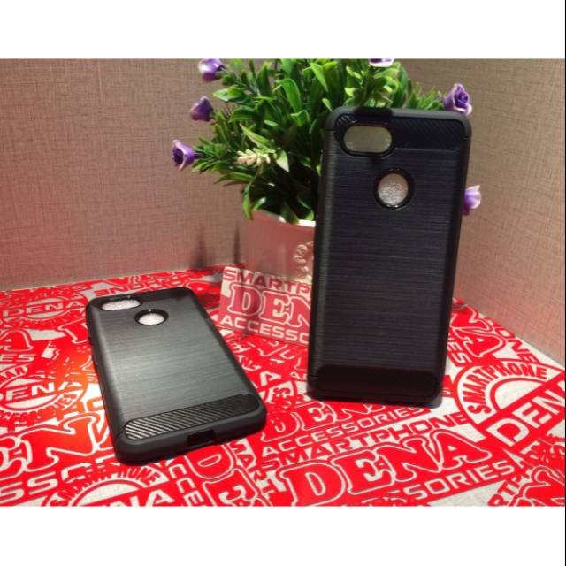 Soft Case Google Pixel 3 Google Pixel 3 XL Hitam Rugged Carbon