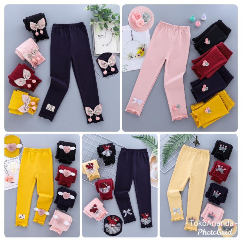 LEGGING ANAK IMPORT LEGGING ANAK PEREMPUAN LEGGING CANTIK