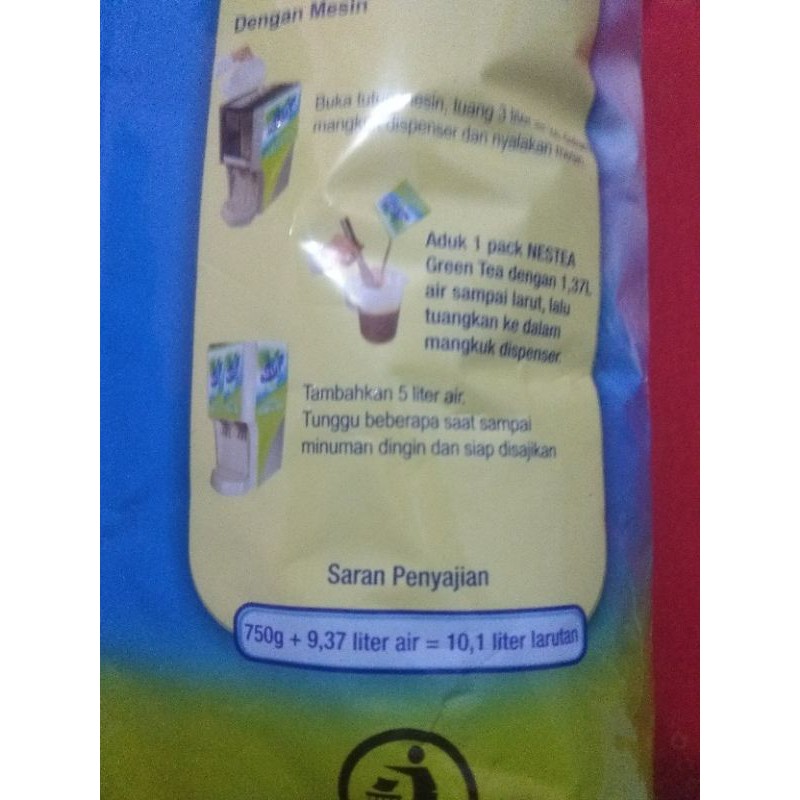 

750 gr Nestea Green Tea by Nestle Exp date Maret 2026