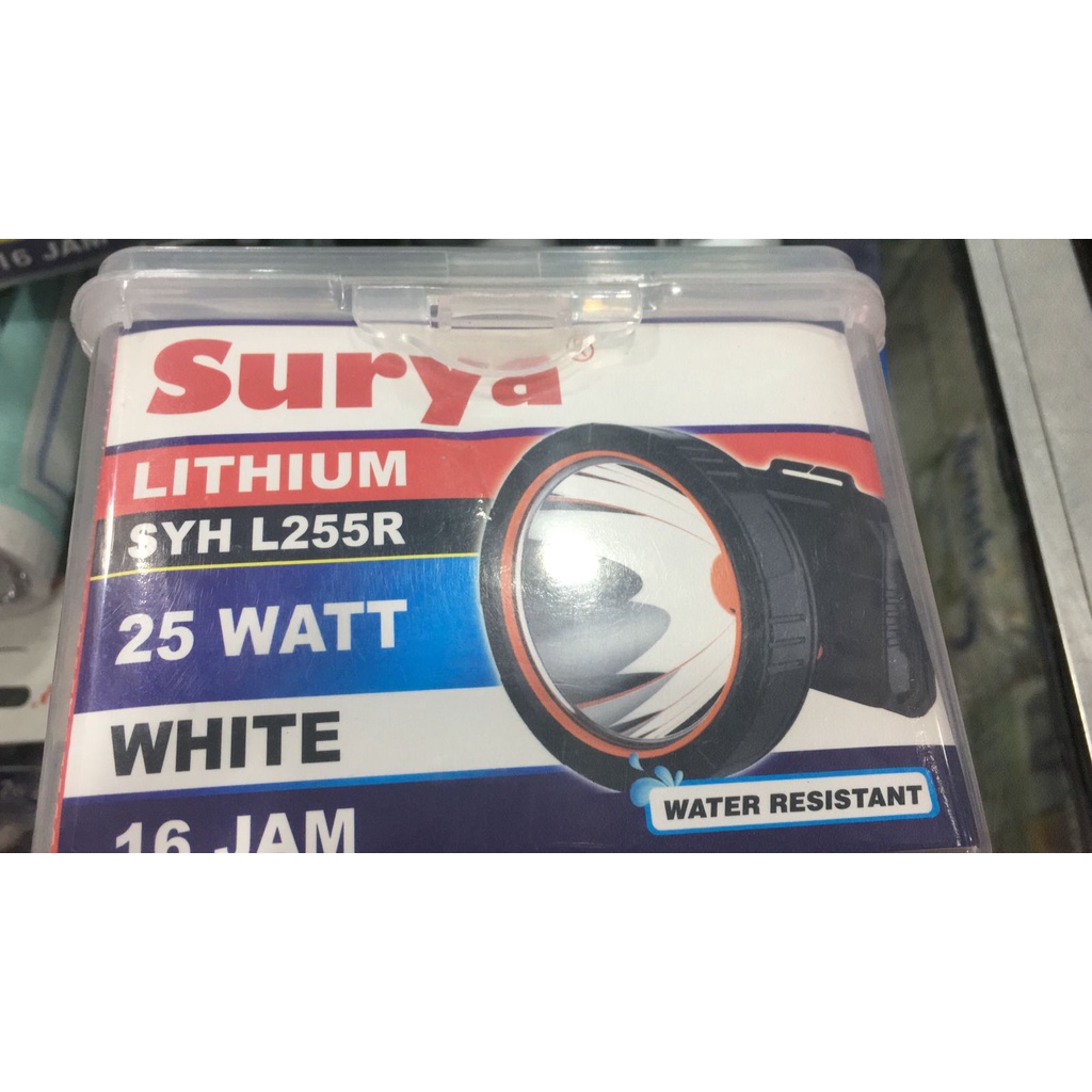 Headlamp / Senter Kepala Surya Selam SYH L255R 25 watt anti air