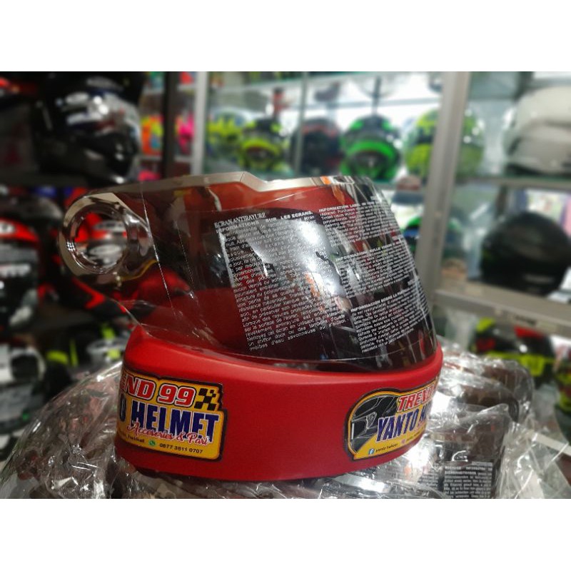 Visor zeus 811 silver