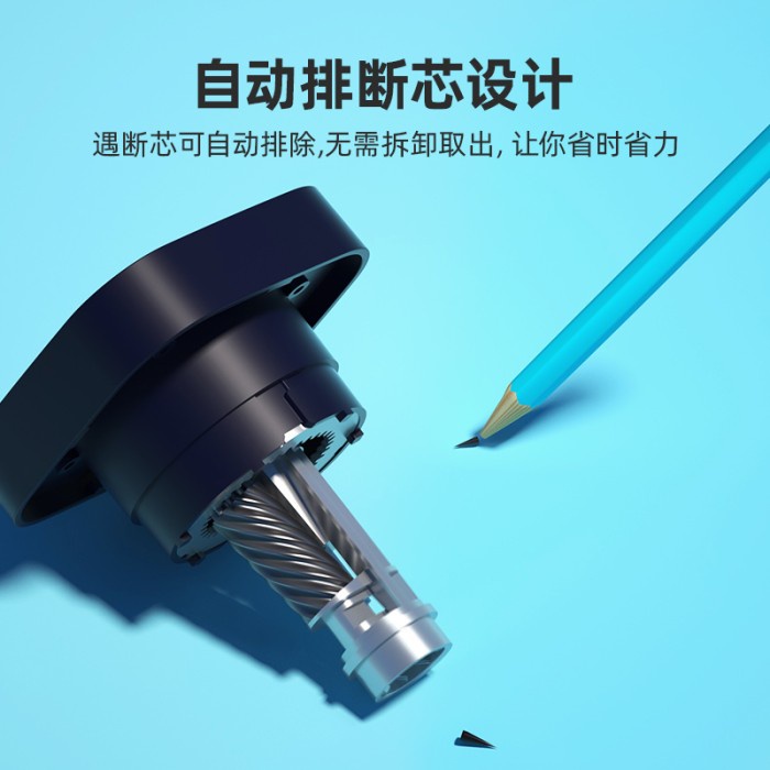 

Deli Electril Pencil Sharpener / Rautan Otomatis Dengan Baterai 71205 promo