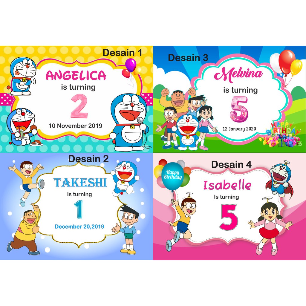 

STIKER LABEL BENTO GOODIE BAG DORAEMON