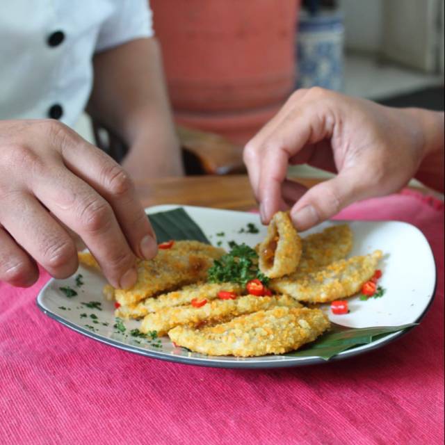 

Cireng seblak isi keju