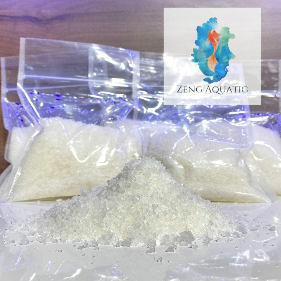 Garam Ikan Aquarium 1Kg - Obat Ikan Koi Cupang Kolam Anti Jamur Bakteri Australia By Zeng Aquatic