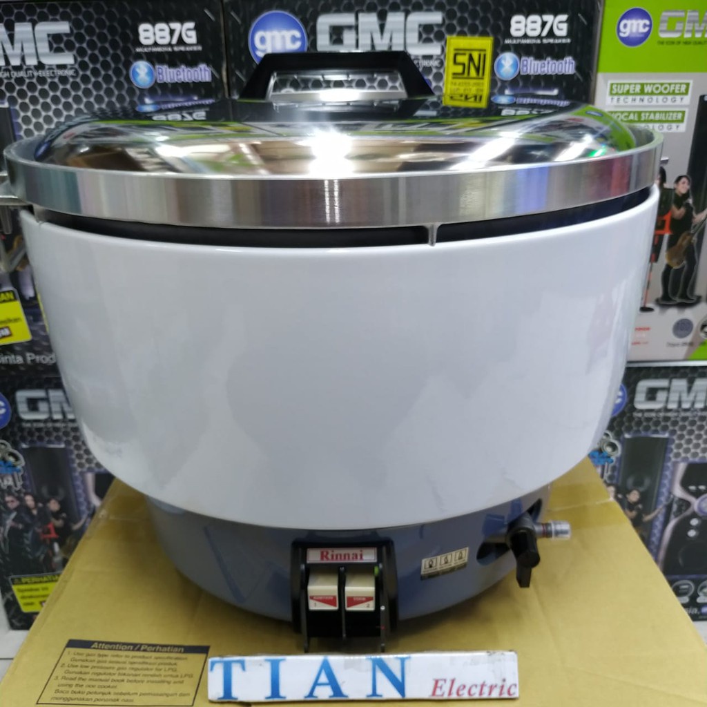 Jual Spesial Promo RINNAI RR-50A Rice Cooker Gas / LPG 10 Liter