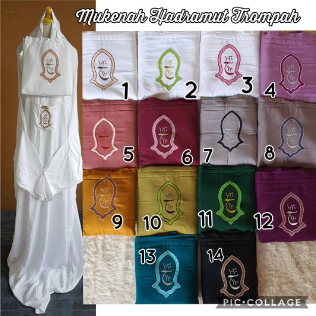 Mukena Tarim Hadramaut trompah