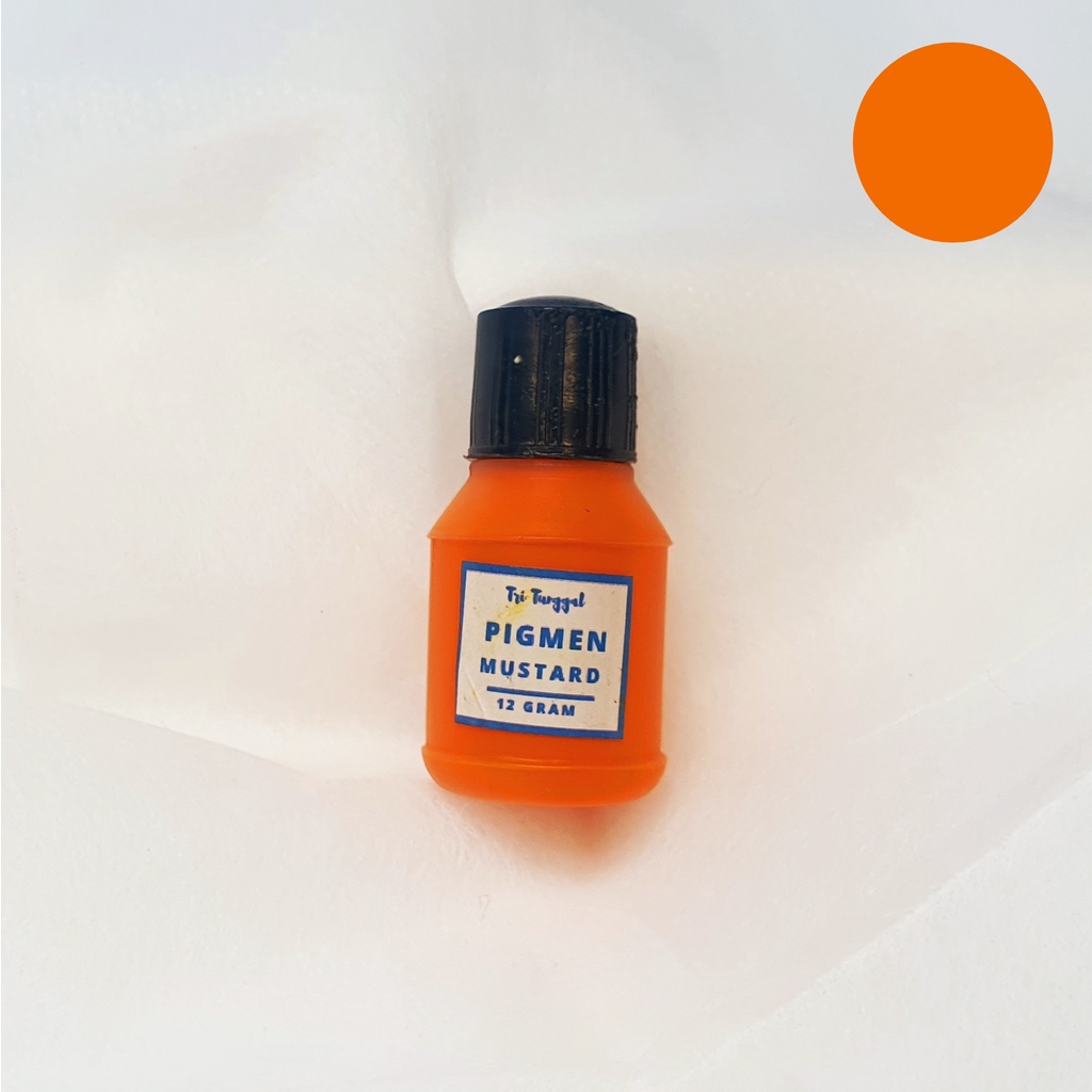 

PIGMEN MINI 12gr MUSTARD SURGA Pewarna Sablon Cat Pigment Warna Warni Color Stabilo Waterbased Tie Dye Pigment Cairan Paint Kerajinan Prakarya Perlengkapan Gambar Mewarna Lukis Craft