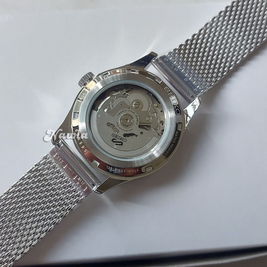 Seiko 5 Sports SRPH21K1 Flieger Beige Dial - Jam Tangan Pria SRPH21