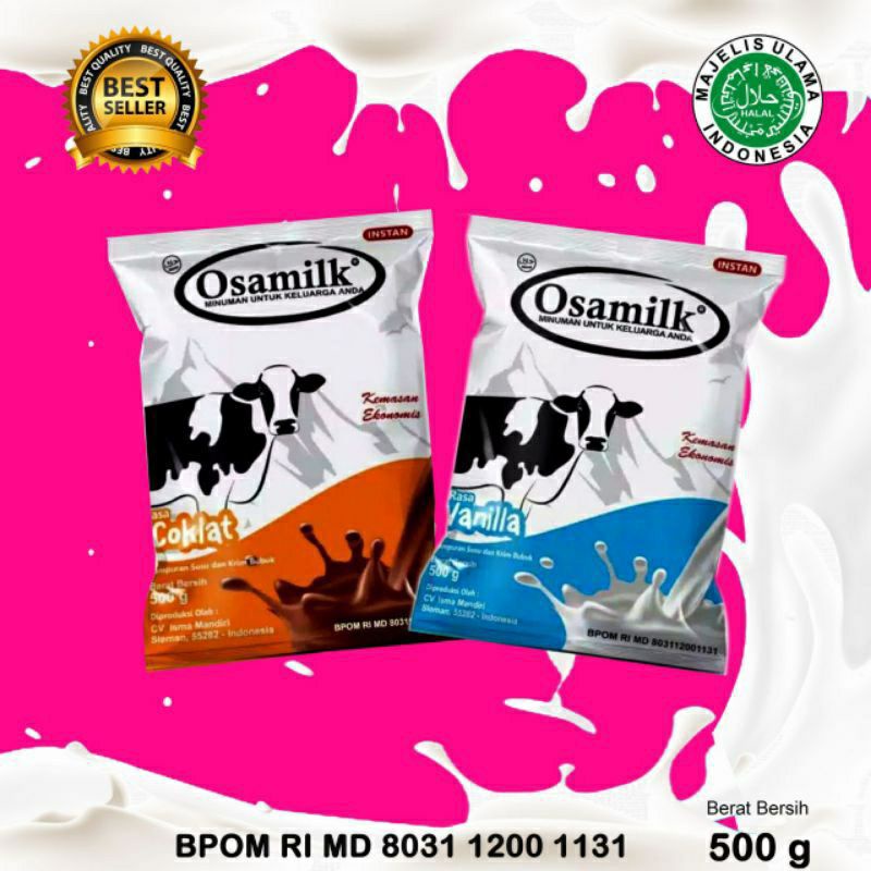 

❤️RZKY❤️ OSAMILK COKLAT VANILLA susu penggemuk ORI 100% gemuk