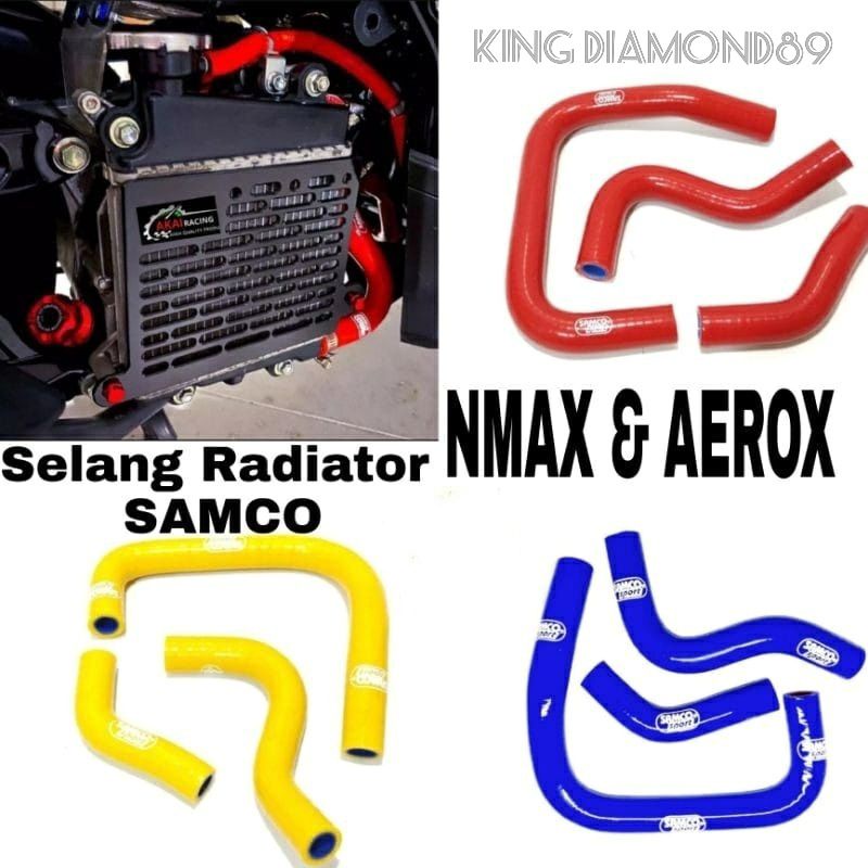 Selang Radiator selang samco Nmax Nmax new Aerox