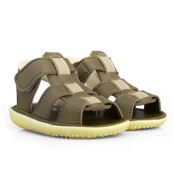 sandal anak cowok model anyam usia 1 2 tahun olive green Sl16 OLIVE