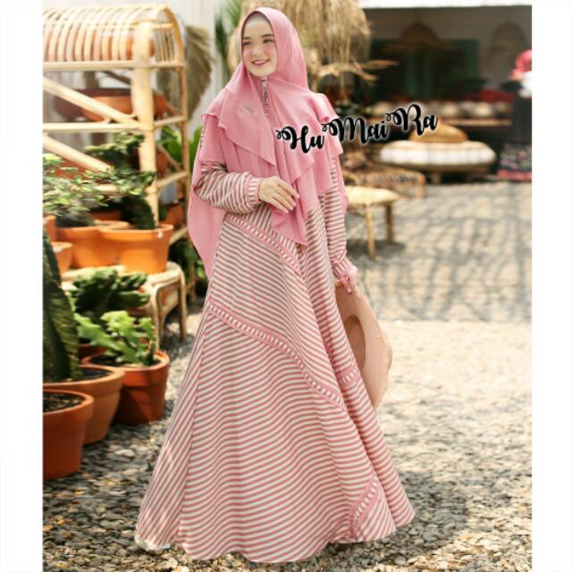 Gamis humaira/ gamis wolfis/ gamis alivia set