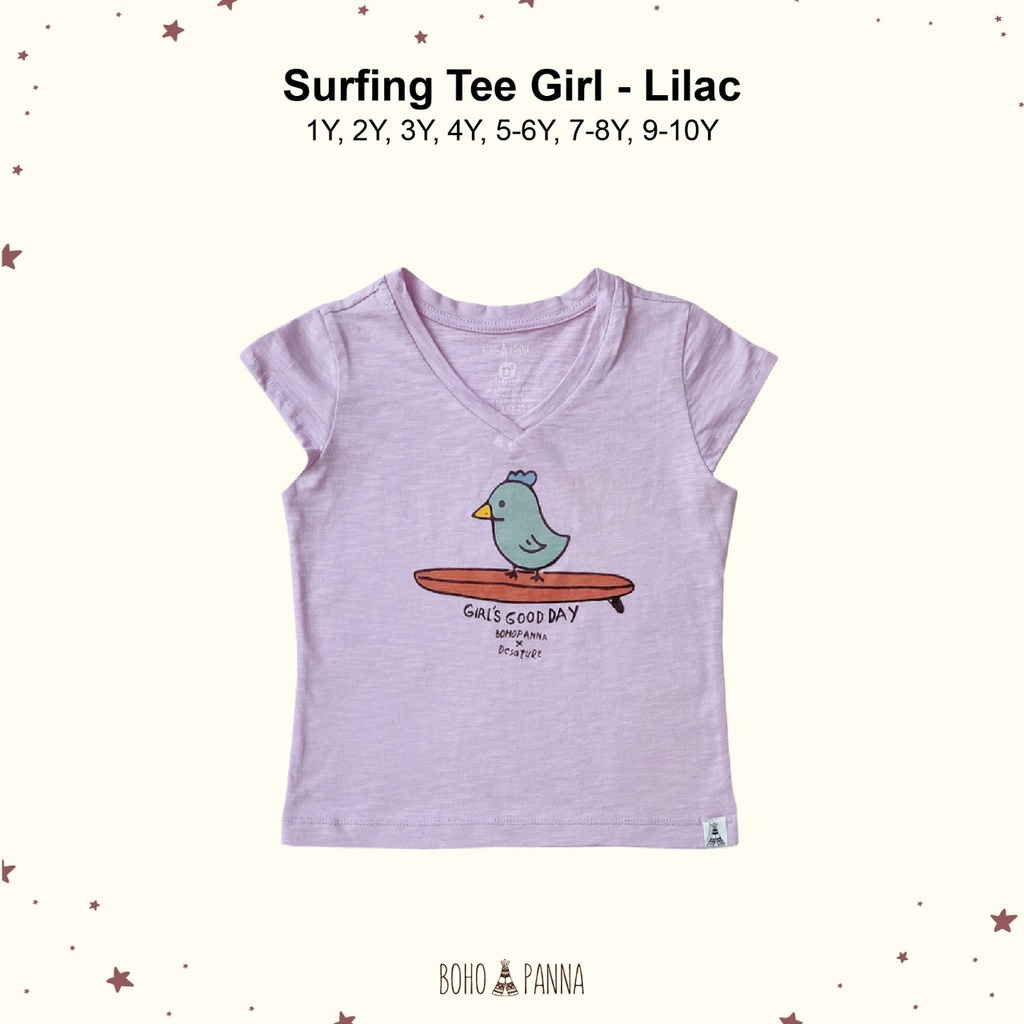 Bohopanna SURFING TEE GIRL