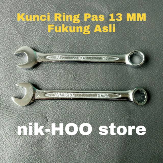 Kunci Ring Pas 13 MM Fukung / Fukung