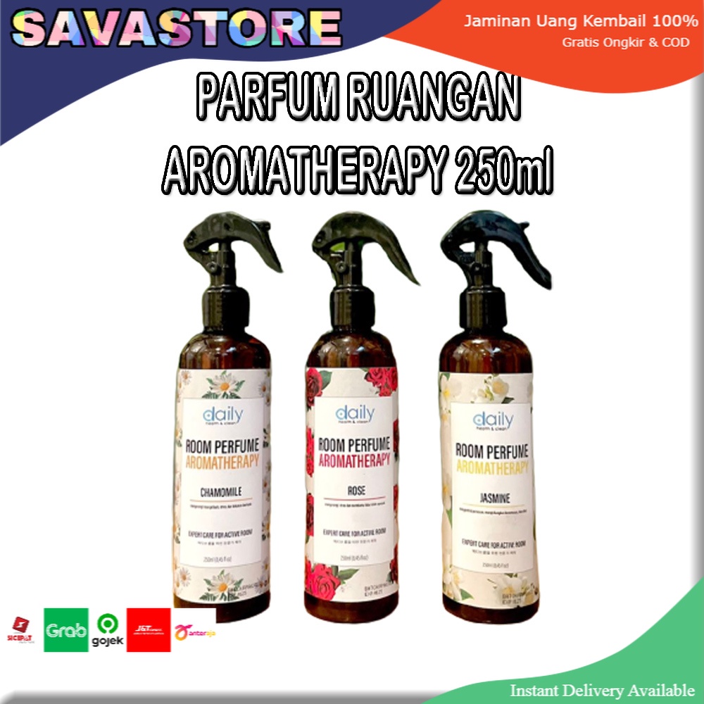 ROOM SPRAY DAILY PENGHARUM RUANGAN ANTIBACTERIAL ANTI KUMAN NO ALCOHOL 250ml