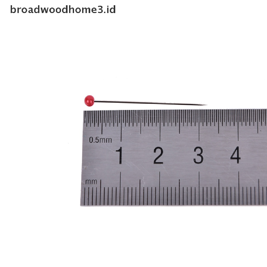 50pcs Jarum Pentul Kepala Mutiara Untuk Menjahit / Quilting / Craft