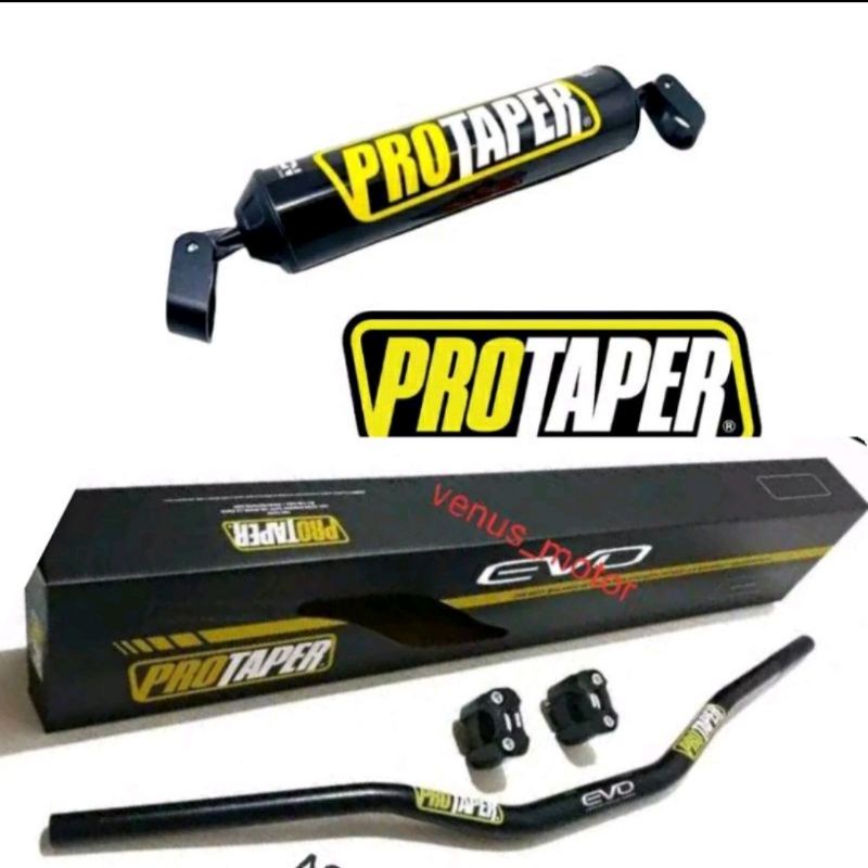 stang protaper fatbar carmichael evo tipe low plus riser setang evo low