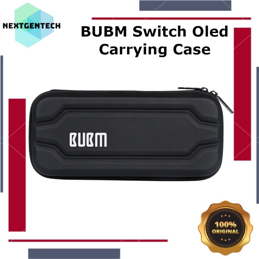 BUBM Travel Bag Hard Shell Protective Carrying Case Nintendo Switch OLED