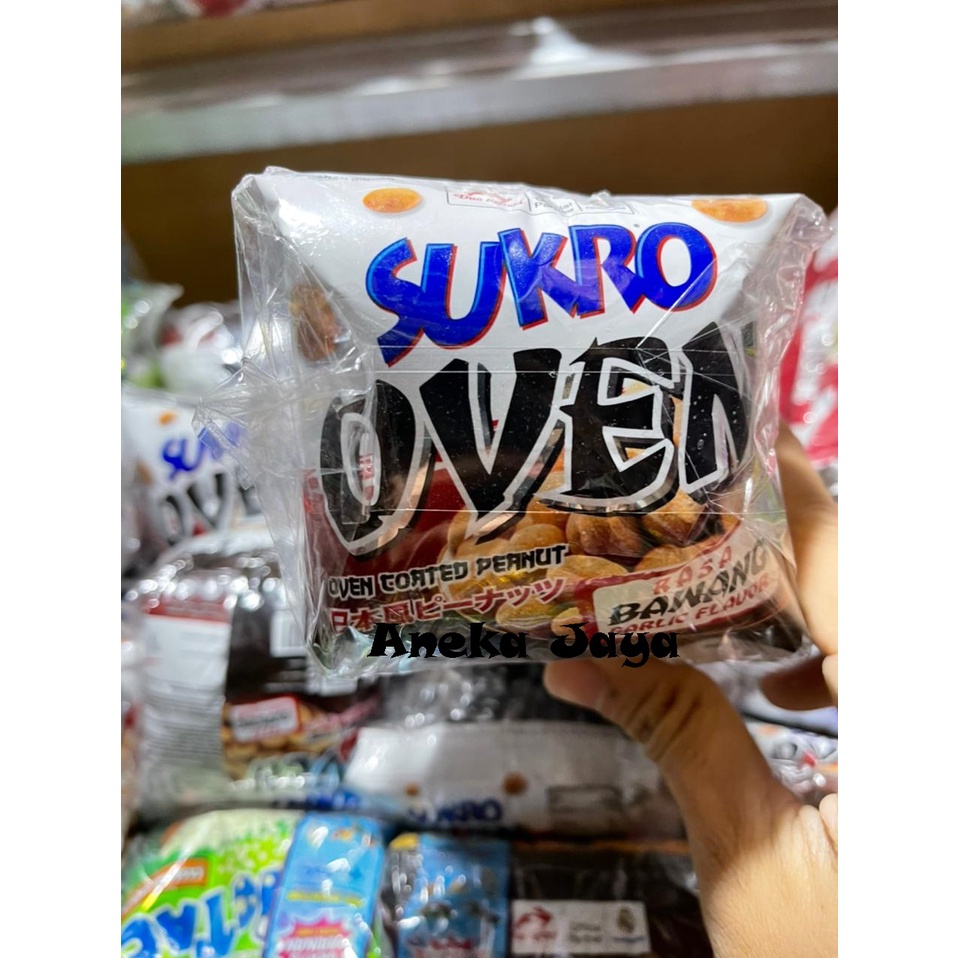 

Kacang Sukro Oven Rasa Bawang 1 Pak Renceng 10 Bungkus Bks / Jepang