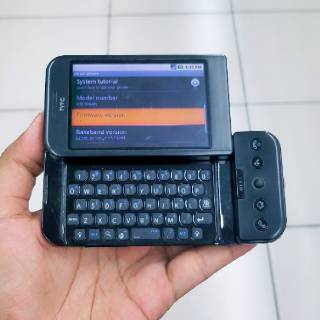 T mobile G1 HTC Dream Hp android pertama di.dunia super