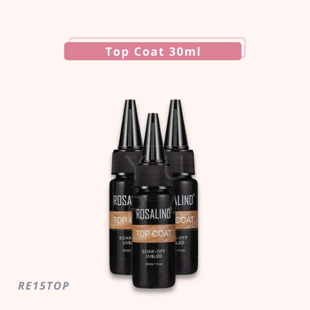 Rosalind Top Coat Gel UV Nail Gel