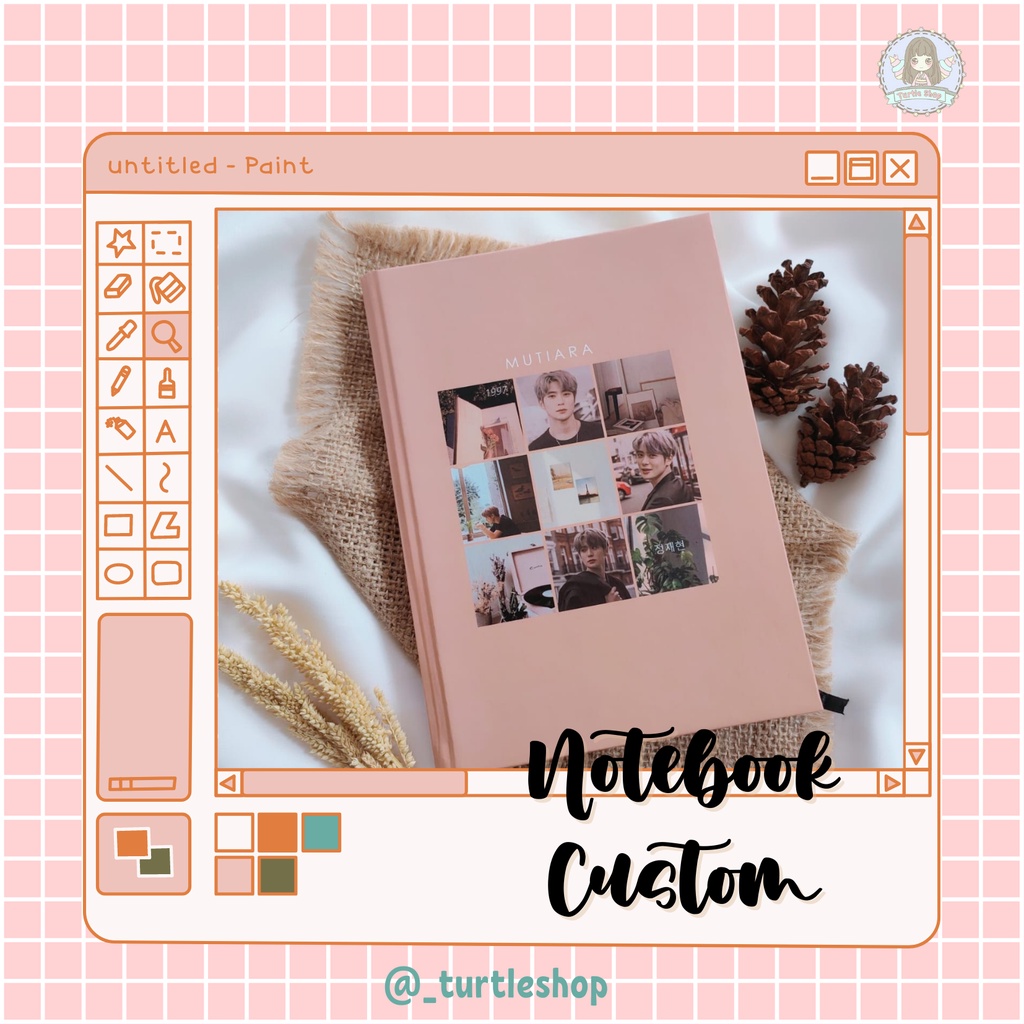 

Buku agenda journal custom notebook catatan planner sekolah kuliah notes A5