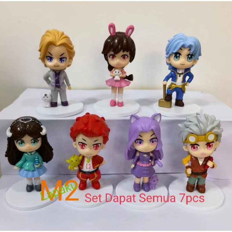 SOUL LAND ANIME FIGURE SET ISI 7PCS