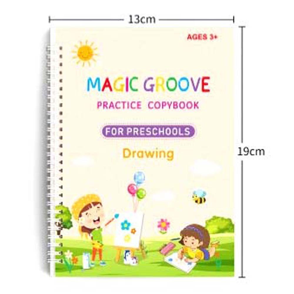 Mxbeauty Kids Copybook Bahasa Inggris Pegang Pulpen Huruf Inggris Menggambar Latihan Bahasa Inggris Gratis Lap Matematika Stiker Tulisan Inggris