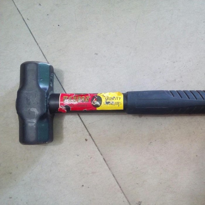 MARTILLO | martil palu bodem gagang besi 2lb / palu batu/ hammer full baja 2lb