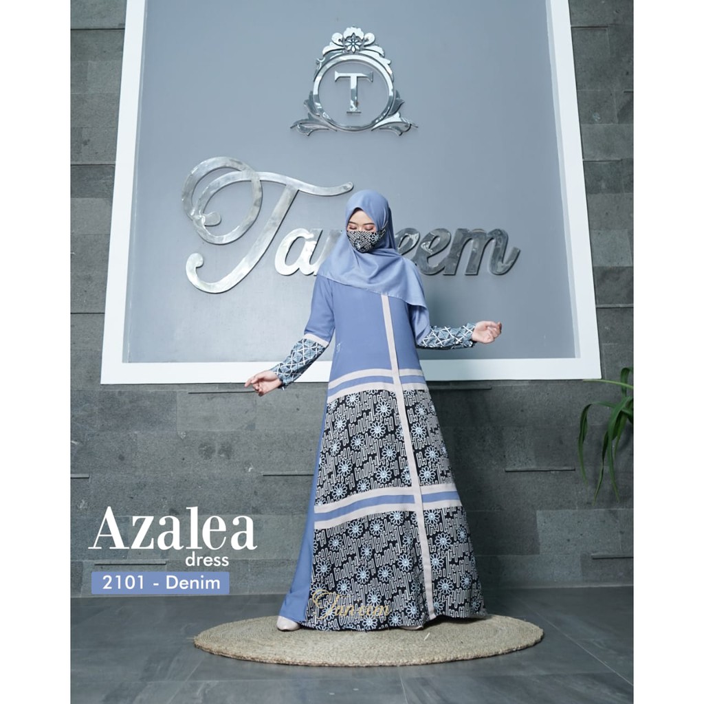 Gamis Azalea Kode 2101 By Taneem Muslim Dress