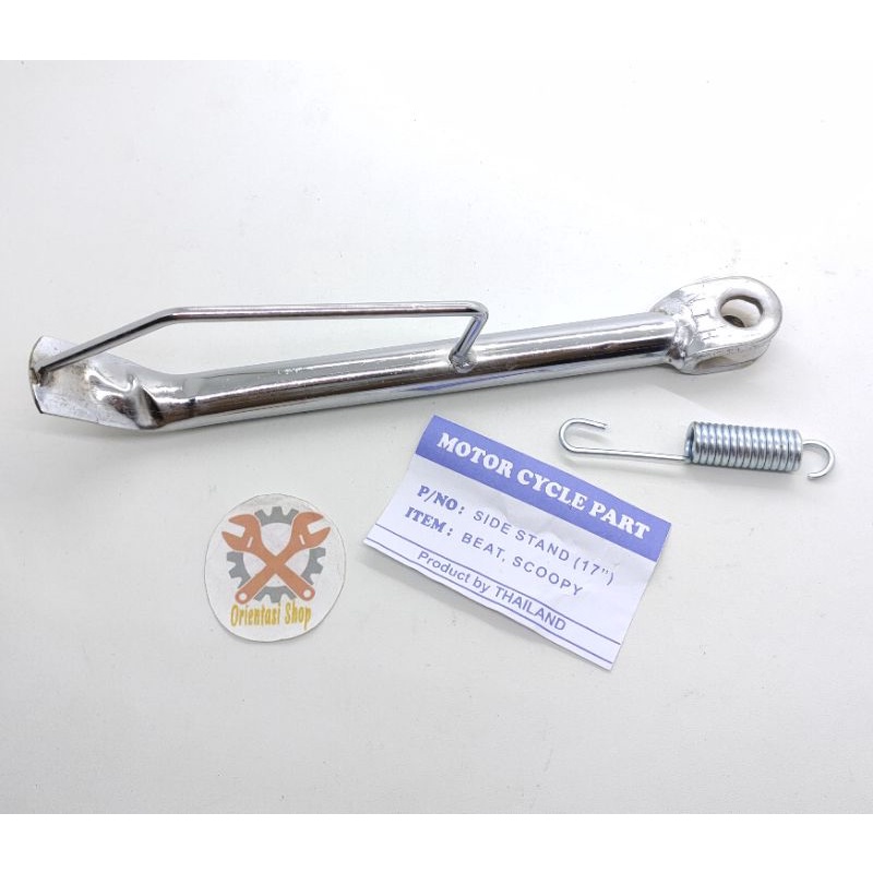 Standar Samping Honda Beat Scoopy Vario 150 new  Standar Samping Chrome ring 17