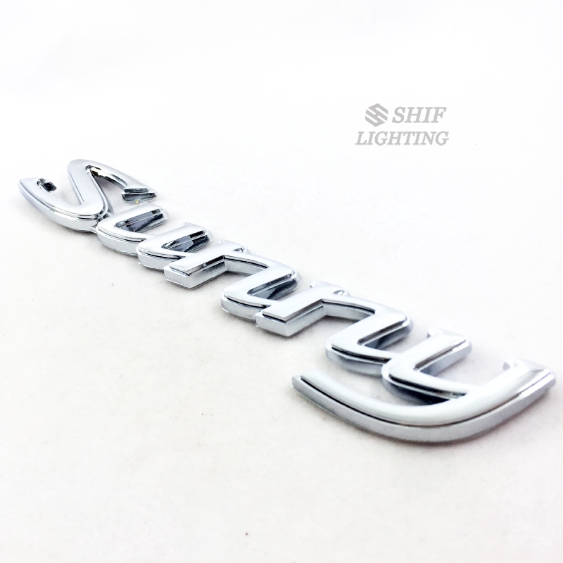 1pc Stiker Emblem Logo SUNNY Bahan ABS Krom Untuk Bagasi Belakang Mobil NISSAN