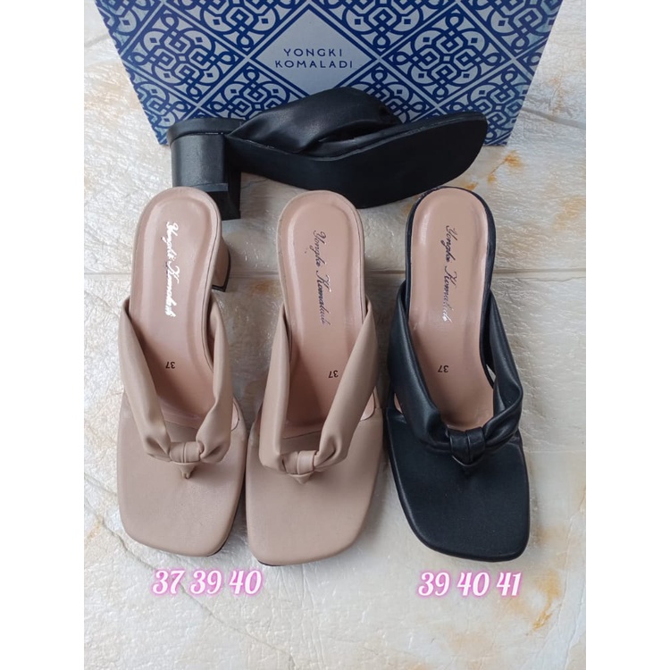 SANDAL JEPIT HEELS TAHU YONGKII KOMALADI ORI MDS